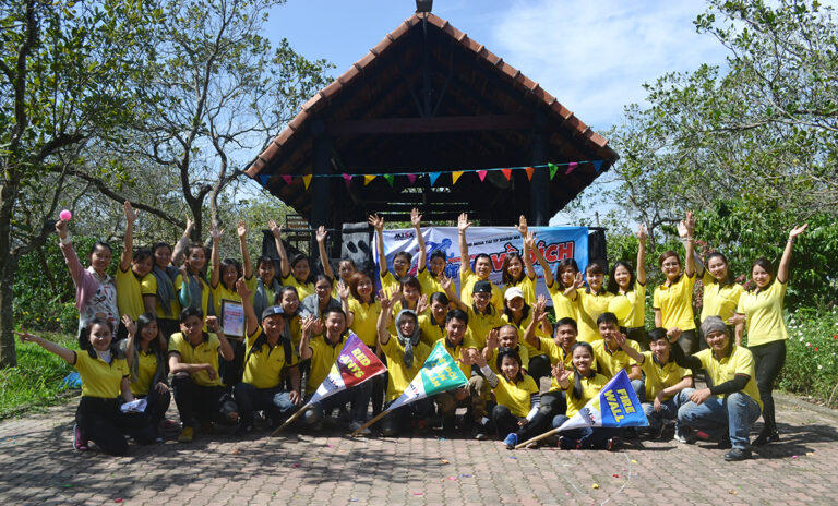 Văn phòng MISA Buôn Ma Thuột hừng hực khí thế sau buổi teambuilding bứt phá – về đích