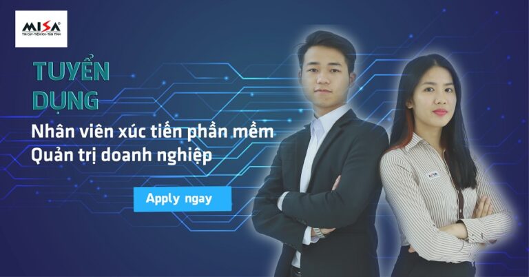 Tuyển dụng Nhân viên xúc tiến phần mềm quản trị doanh nghiệp