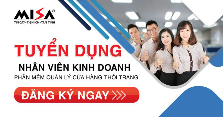 [Hà Nội] Tuyển dụng Nhân viên kinh doanh Phần mềm Quản lý cửa hàng thời trang