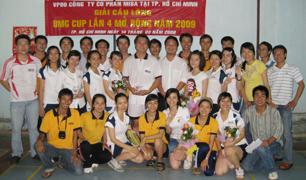 Giải BMG Cup lần 4 mở rộng 2009 tại MISA Hồ Chí Minh