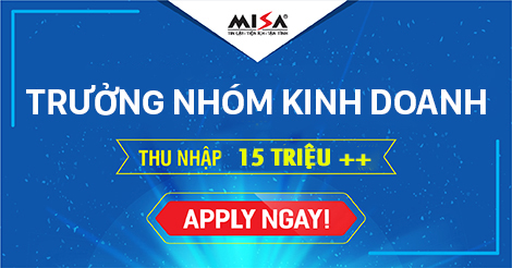 Trưởng nhóm kinh doanh phần mềm