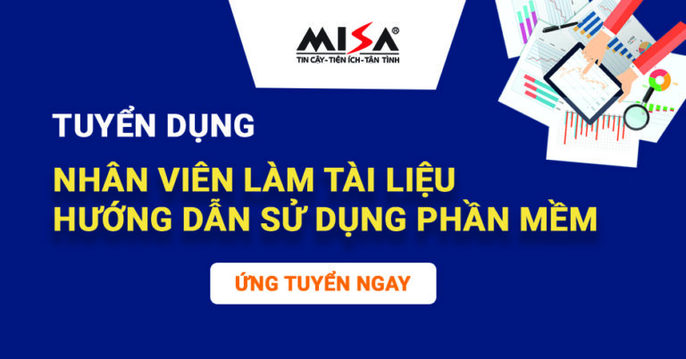 [Hà Nội] Tuyển dụng Nhân viên làm tài liệu hướng dẫn sử dụng phần mềm