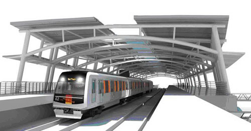 Vay 500 triệu USD để xây dựng tuyến metro số 2