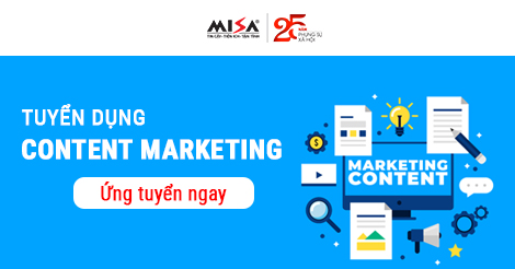 Tuyển nhân viên Content Marketing